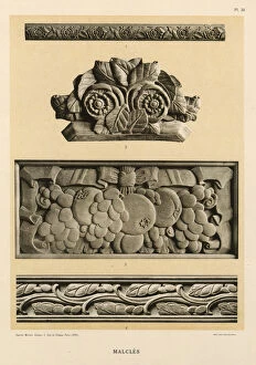 Images Dated 16th August 2017: Bas-relief carvings by Laurent Malcles