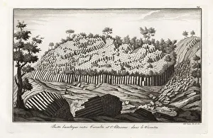 Lava Prints: Basalt mound between Cerealto and Altissimo, in Vicentin, Italy