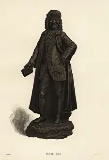 Rathbone Prints: Basalt portrait of Voltaire