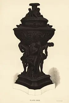 Rathbone Prints: Basalt vase for a lamp