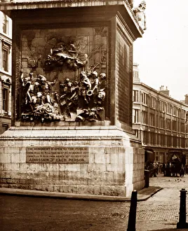 Base of the Monument, London