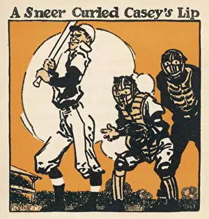 Baseball Prints: Baseball / Casey at Bat