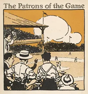 Patrons Prints: Baseball / Games Patrons