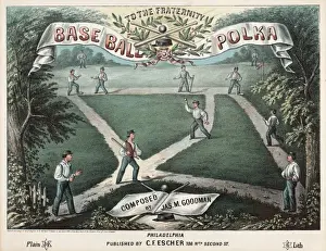 Baseball Prints: Baseball Polka