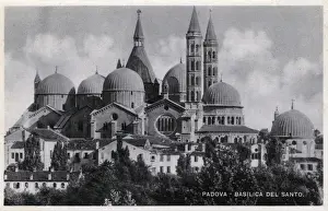 Padova Prints: Basilica del Santo - Padua, Italy
