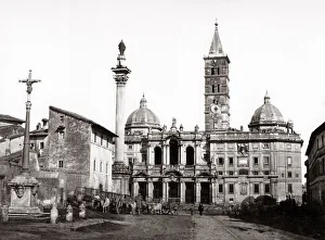 Basilica di Santa Maria Maggiore, Rome, Italy, c. 1870