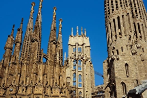 Spain. Barcelona. Basilica and Expiatory Church of the Holy