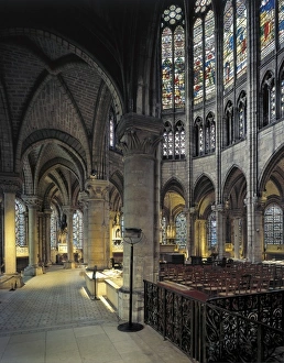 Ambulatory Collection: Basilica of Saint Denis. FRANCE. Saint-Denis