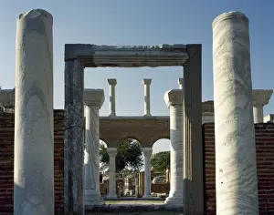 Selcuk Prints: Basilica of St. John, Ephesus. Constructed by Justinian I, 6