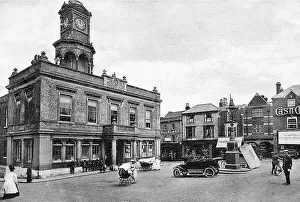 Basingstoke Prints: Basingstoke Town Hall probably 1920s