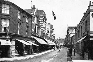 Basingstoke Prints: Basingstoke Winchester Street early 1900s