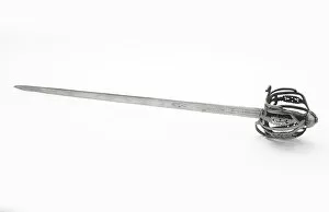 Jacobite Collection: Basket-hilted broad sword, 1745
