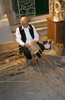 Basket Weaver - Twelfth Night Festival, Malta