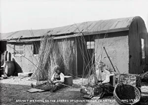 Basket Weaving on the Shores of Lough Neagh, Co. Antrim