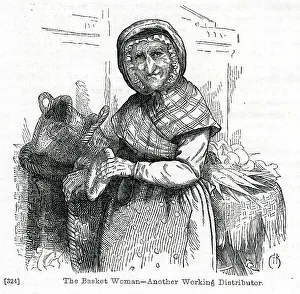Distributor Prints: Basket Woman in Covent Garden Market, London