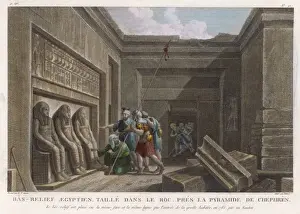 3000 Prints: Basrelief / Egypt / Chephren