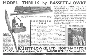 Bassett-Lowke Modelks. Brown Junior Model Aircraft Engine