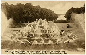 Images Dated 1st July 2016: Bassin de Latone - Palace of Versailles, France