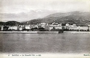 Corsica Prints: Bastia, Corsica, France - The New Town