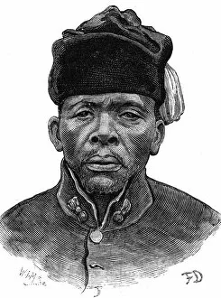 Images Dated 8th August 2011: Basuto Gun War, 1880 - Masupha, Basuto chief