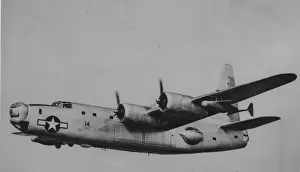 Bat & PB4Y-2 flying