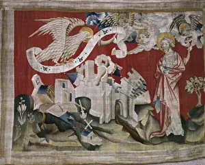 Bataille Prints: BATAILLE, Nicolas (14th c. ). The Fourth Trumpet