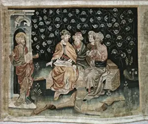 Bataille Prints: BATAILLE, Nicolas (14th c. ). The Judges. 1375-1382