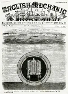 Chunnel Prints: Bateman and Revys railway tube project 1869