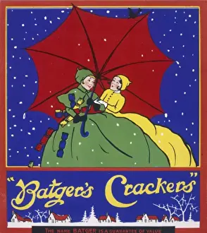 Batgers Crackers label