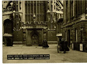 Images Dated 18th January 2019: Bath Chairs in Bath Abbey Churchyard