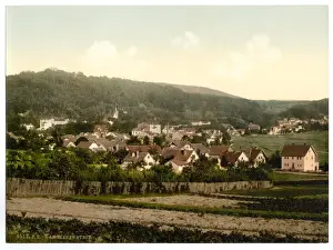 Thuringia Prints: Bath of Liebenstein (i. e. Bad Liebenstein), from the Reichs