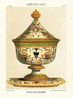 Coupe Prints: Bath for a newborn baby, Urbino, Italy