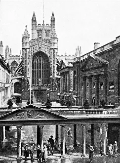 Bath, Pump Room + Abbey Church