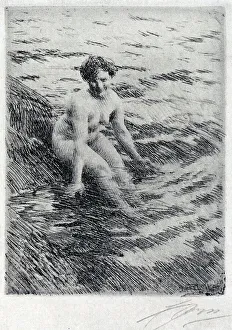 Happily Prints: The Bather