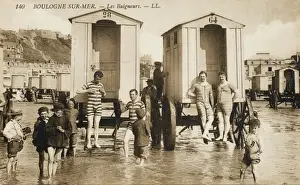 Bathe Prints: Bathers at Boulogne-sur-Mer