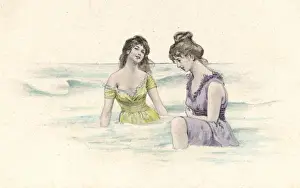 Shallows Prints: Bathers in Shallows 1905