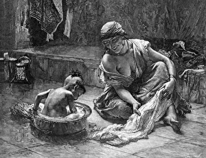Toilet Prints: Bathing / Cairo 1884