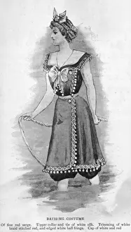 Fringed Prints: Bathing Costume 1899
