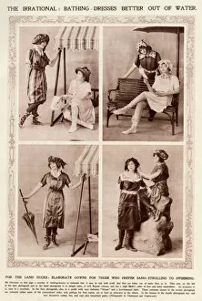 Images Dated 20th January 2017: Bathing dresses 1913