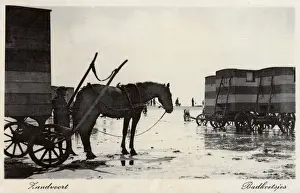 Bathing huts at Zandvoort, The Netherlands