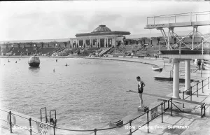 Merseyside Prints: Bathing Pool in Southport