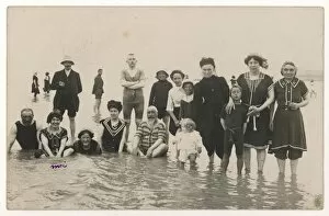 Paddling Gallery: Bathing in the Sea / 1911