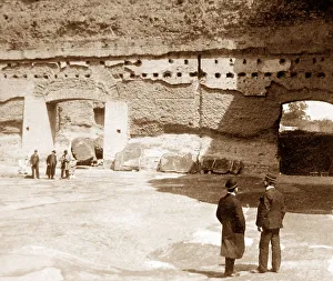 Caracalla Prints: Baths of Caracalla, Rome, Italy