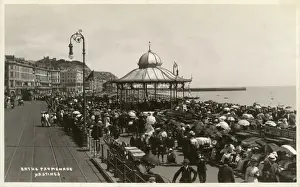 Sea Front Prints: Baths Promenade, Hastings, East Sussex