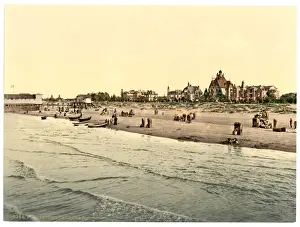 Pommeraina Prints: The baths, Swinemunde, Pommeraina, Germany (i. e. Swinoujsci