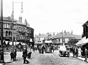 Batley Market Place early 1900's