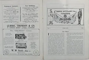 Battalion Ballads from 17th Bat. Highland Light Infantry