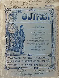 Battalion Ballads from 17th Bat. Highland Light Infantry