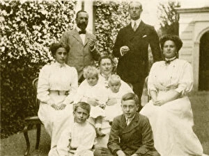 Sweden Gallery: Battenberg family, 1906