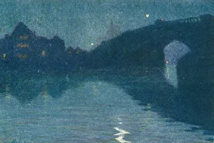 Gloomy Prints: Battersea Bridge